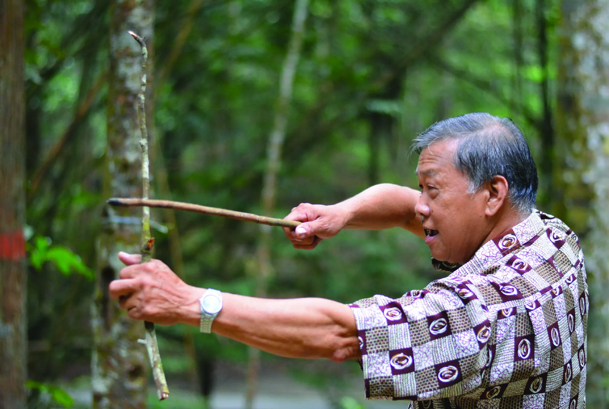 Mr. Song enjoying life post-recovery from liver cancer